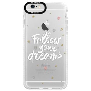 Silikónové púzdro Bumper iSaprio - Follow Your Dreams - white - iPhone 6/6S vyobraziť