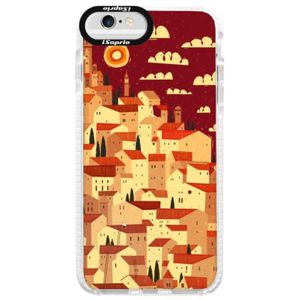 Silikónové púzdro Bumper iSaprio - Mountain City - iPhone 6/6S vyobraziť