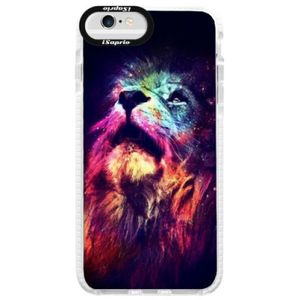 Silikónové púzdro Bumper iSaprio - Lion in Colors - iPhone 6/6S vyobraziť
