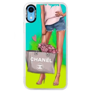 Neónové puzdro Blue iSaprio - Fashion Bag - iPhone XR vyobraziť