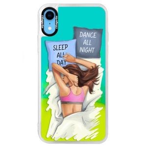 Neónové puzdro Blue iSaprio - Dance and Sleep - iPhone XR vyobraziť