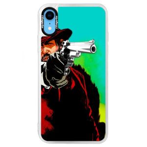 Neónové puzdro Blue iSaprio - Red Sheriff - iPhone XR vyobraziť
