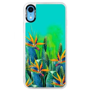 Neónové puzdro Blue iSaprio - Exotic Flowers - iPhone XR vyobraziť