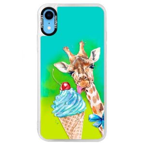 Neónové puzdro Blue iSaprio - Love Ice-Cream - iPhone XR vyobraziť
