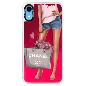 Neónové púzdro Pink iSaprio - Fashion Bag - iPhone XR vyobraziť