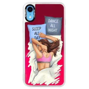 Neónové púzdro Pink iSaprio - Dance and Sleep - iPhone XR vyobraziť