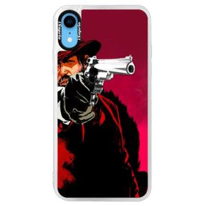 Neónové púzdro Pink iSaprio - Red Sheriff - iPhone XR vyobraziť