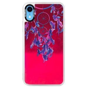 Neónové púzdro Pink iSaprio - Dreamcatcher 01 - iPhone XR vyobraziť