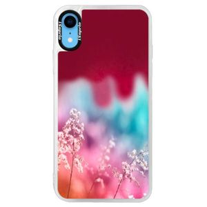 Neónové púzdro Pink iSaprio - Rainbow Grass - iPhone XR vyobraziť