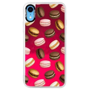 Neónové púzdro Pink iSaprio - Macaron Pattern - iPhone XR vyobraziť