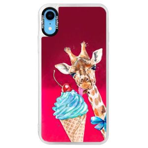 Neónové púzdro Pink iSaprio - Love Ice-Cream - iPhone XR vyobraziť