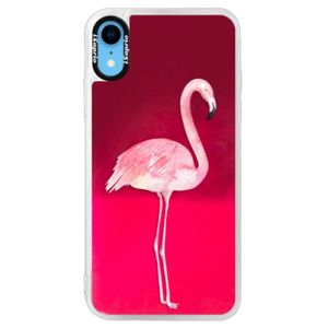 Neónové púzdro Pink iSaprio - Flamingo 01 - iPhone XR vyobraziť