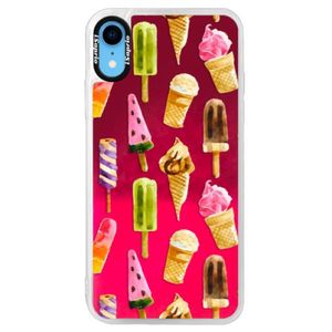 Neónové púzdro Pink iSaprio - Ice Cream - iPhone XR vyobraziť