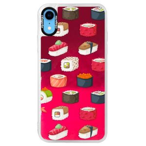 Neónové púzdro Pink iSaprio - Sushi Pattern - iPhone XR vyobraziť