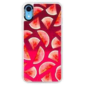 Neónové púzdro Pink iSaprio - Melon Pattern 02 - iPhone XR vyobraziť