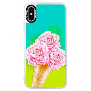 Neónové puzdro Blue iSaprio - Sweets Ice Cream - iPhone X vyobraziť