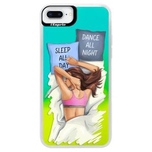 Neónové puzdro Blue iSaprio - Dance and Sleep - iPhone 8 Plus vyobraziť