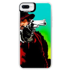 Neónové puzdro Blue iSaprio - Red Sheriff - iPhone 8 Plus vyobraziť