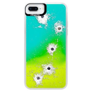 Neónové puzdro Blue iSaprio - Gunshots - iPhone 8 Plus vyobraziť