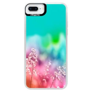 Neónové puzdro Blue iSaprio - Rainbow Grass - iPhone 8 Plus vyobraziť