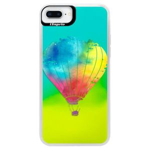 Neónové puzdro Blue iSaprio - Flying Baloon 01 - iPhone 8 Plus vyobraziť