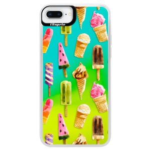 Neónové puzdro Blue iSaprio - Ice Cream - iPhone 8 Plus vyobraziť