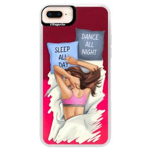 Neónové púzdro Pink iSaprio - Dance and Sleep - iPhone 8 Plus vyobraziť