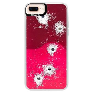 Neónové púzdro Pink iSaprio - Gunshots - iPhone 8 Plus vyobraziť