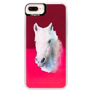 Neónové púzdro Pink iSaprio - Horse 01 - iPhone 8 Plus vyobraziť
