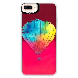 Neónové púzdro Pink iSaprio - Flying Baloon 01 - iPhone 8 Plus vyobraziť