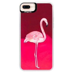 Neónové púzdro Pink iSaprio - Flamingo 01 - iPhone 8 Plus vyobraziť