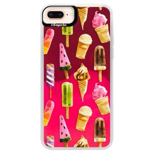 Neónové púzdro Pink iSaprio - Ice Cream - iPhone 8 Plus vyobraziť