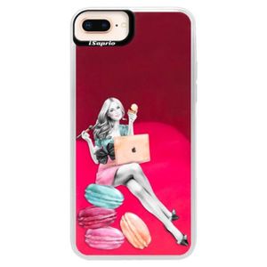 Neónové púzdro Pink iSaprio - Girl Boss - iPhone 8 Plus vyobraziť