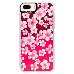 Neónové púzdro Pink iSaprio - Flower Pattern 05 - iPhone 8 Plus vyobraziť