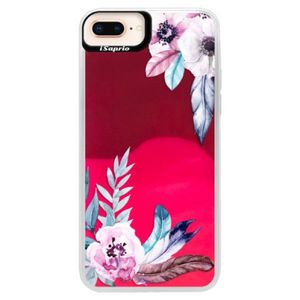 Neónové púzdro Pink iSaprio - Flower Pattern 04 - iPhone 8 Plus vyobraziť