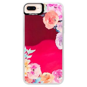 Neónové púzdro Pink iSaprio - Flower Brush - iPhone 8 Plus vyobraziť