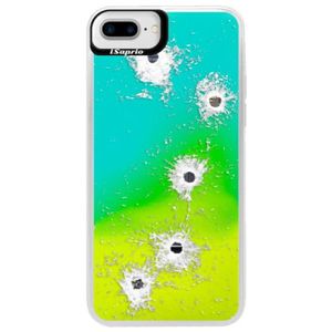 Neónové puzdro Blue iSaprio - Gunshots - iPhone 7 Plus vyobraziť