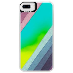 Neónové puzdro Blue iSaprio - Glitter Stripes 01 - iPhone 7 Plus vyobraziť