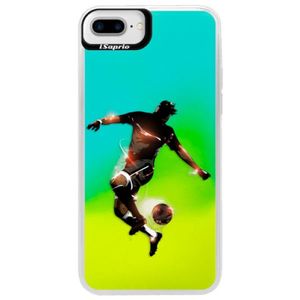 Neónové puzdro Blue iSaprio - Fotball 01 - iPhone 7 Plus vyobraziť