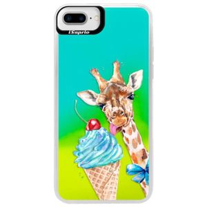 Neónové puzdro Blue iSaprio - Love Ice-Cream - iPhone 7 Plus vyobraziť