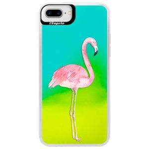Neónové puzdro Blue iSaprio - Flamingo 01 - iPhone 7 Plus vyobraziť