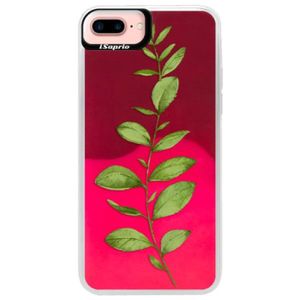Neónové púzdro Pink iSaprio - Green Plant 01 - iPhone 7 Plus vyobraziť