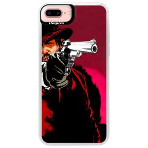 Neónové púzdro Pink iSaprio - Red Sheriff - iPhone 7 Plus vyobraziť