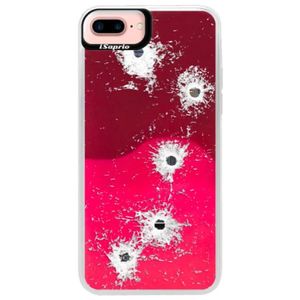 Neónové púzdro Pink iSaprio - Gunshots - iPhone 7 Plus vyobraziť