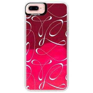 Neónové púzdro Pink iSaprio - Fancy - white - iPhone 7 Plus vyobraziť