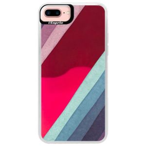 Neónové púzdro Pink iSaprio - Glitter Stripes 01 - iPhone 7 Plus vyobraziť