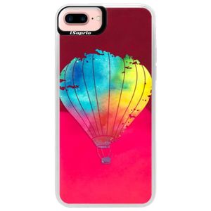 Neónové púzdro Pink iSaprio - Flying Baloon 01 - iPhone 7 Plus vyobraziť
