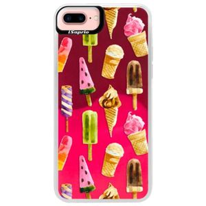 Neónové púzdro Pink iSaprio - Ice Cream - iPhone 7 Plus vyobraziť