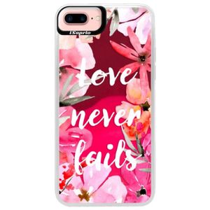 Neónové púzdro Pink iSaprio - Love Never Fails - iPhone 7 Plus vyobraziť