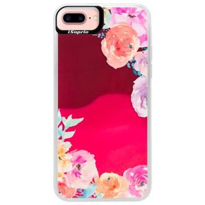 Neónové púzdro Pink iSaprio - Flower Brush - iPhone 7 Plus vyobraziť